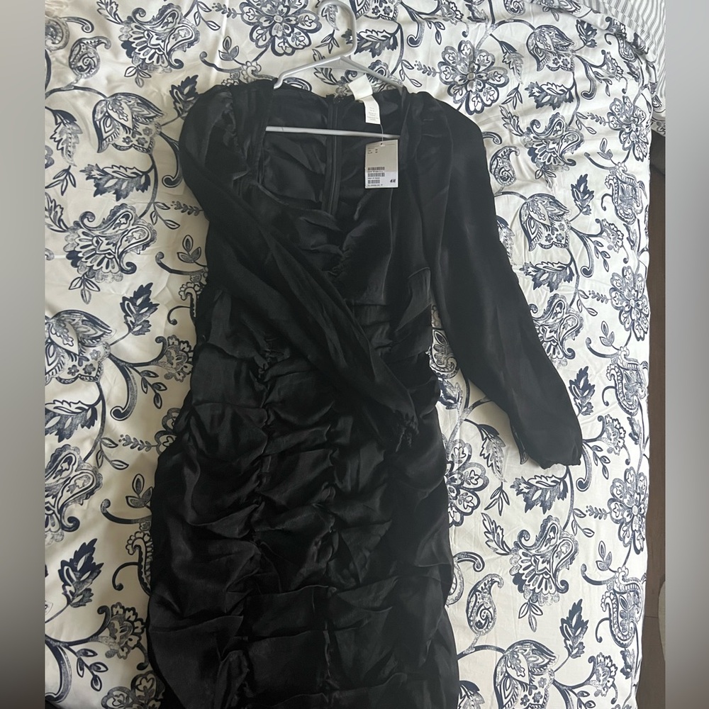 H&M black dress
